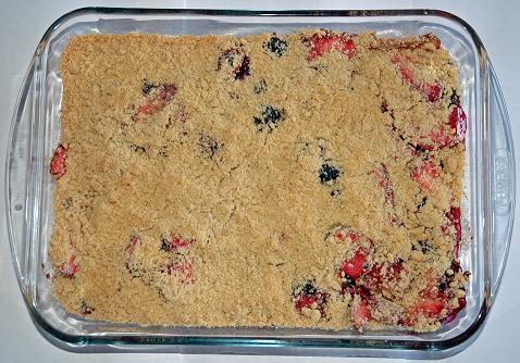 Apple and Blackberry Crumble Recipe